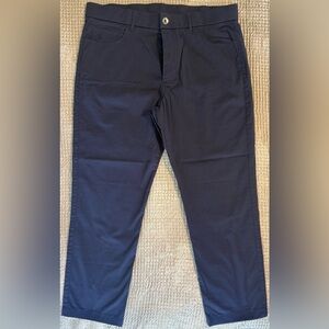 Greyson 34x32 Navy Performance Pants Stretch Golf Luxury NWOT
